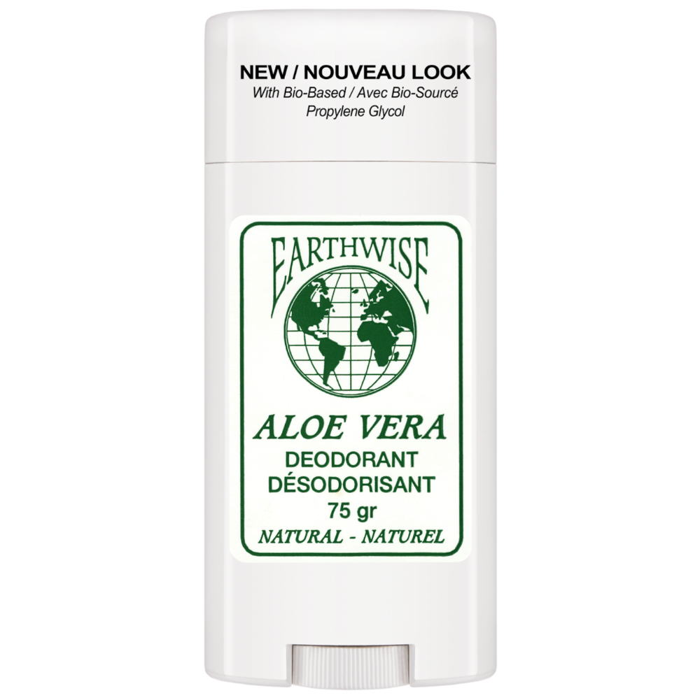 Earthwise Natural Deodorant Stick Aloe Vera (Unscented)