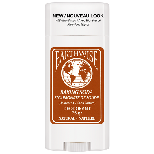 Earthwise Baking Soda Plus Deodorant Stick, Unscented