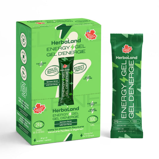 Herbaland Energy Gel Lemon Lime