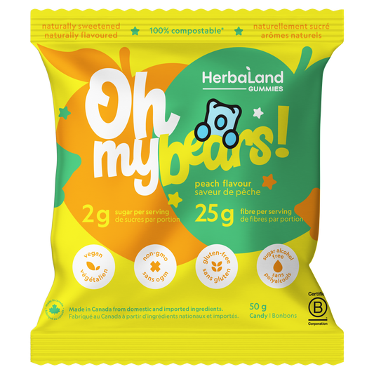 Herbaland Oh My Bears! Peach