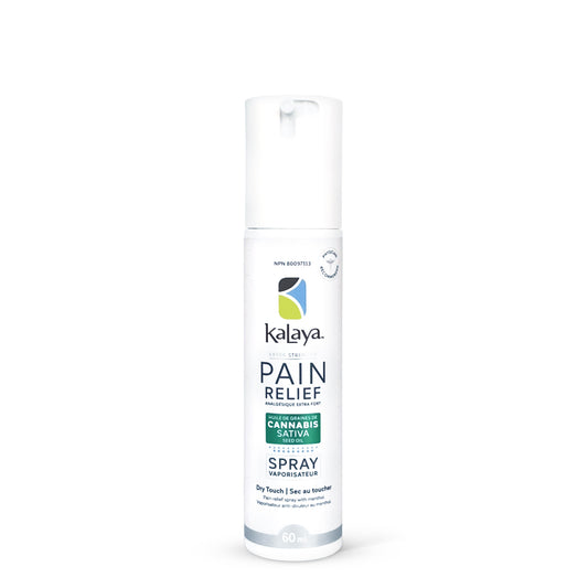 KaLaya Pain Relief Spray with Cannabis Sativa Seed Oil