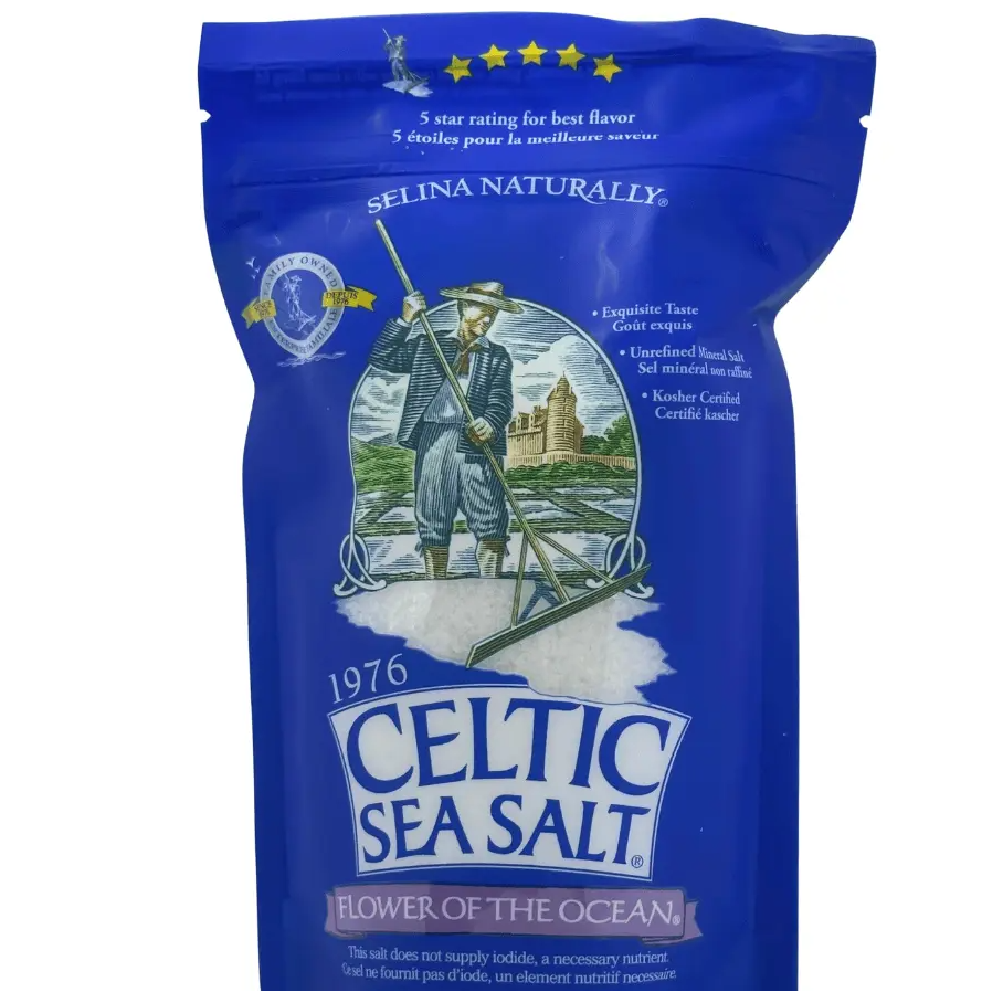 Celtic Sea Salt Flower of the Ocean 454g Bag