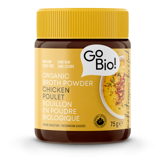 GoBIO! Organic Chicken-Style Broth Powder