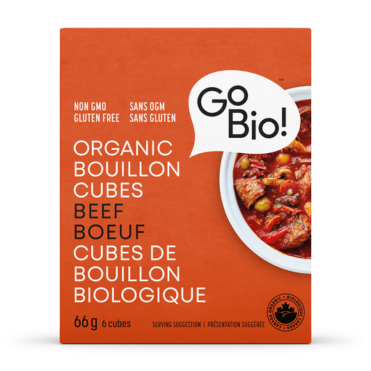 GoBIO! Organic Beef Bouillon Cubes