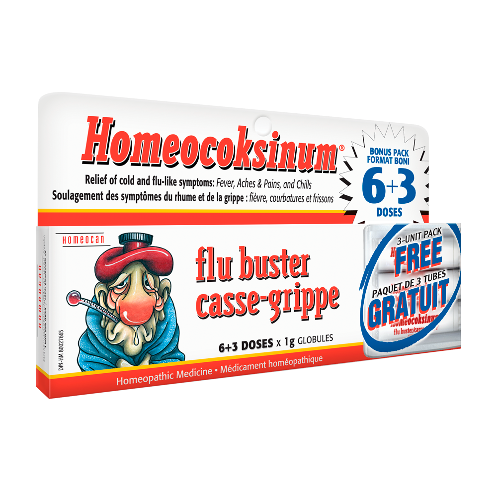 Homeocan Homeocoksinum  Flu Buster Duo (6+3)
