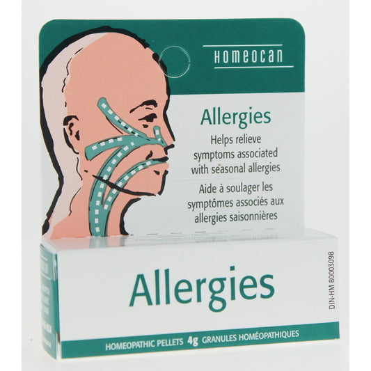 Homeocan Allergies Pellets, Homeopathic Combination Remedy, 4g