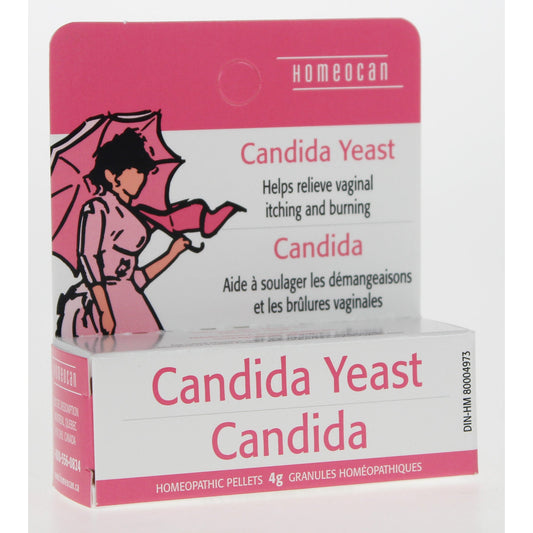 Homeocan Candida Yeast Pellets, Homeopathic Combination Remedy, 4g
