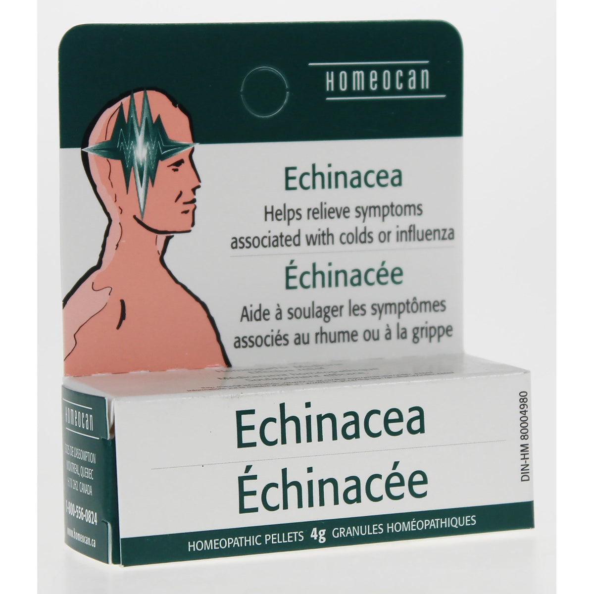 Homeocan Echinacea Pellets, Homeopathic Combination Remedy, 4g