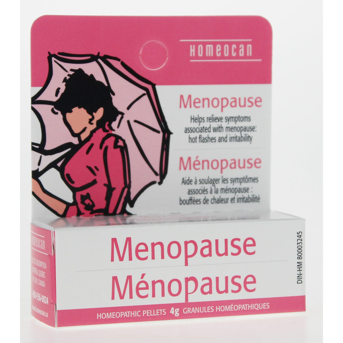 Homeocan Menopause Pellets, Homeopathic Combination Remedy, 4g