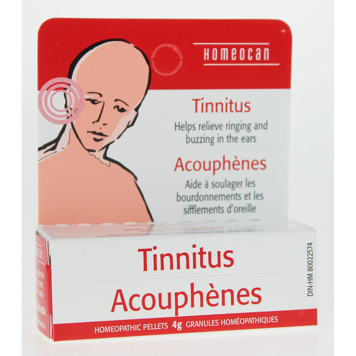 Homeocan Tinnitus Pellets, Homeopathic Combination Remedy, 4g