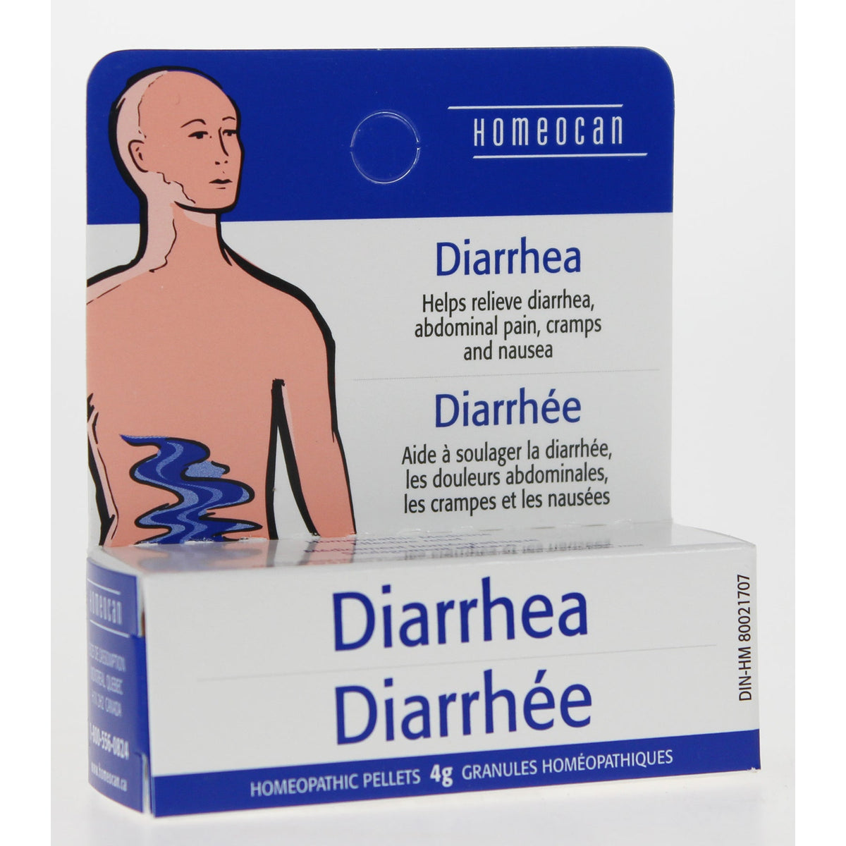 Homeocan Diarrhea Pellets, Homeopathic Combination Remedy, 4g