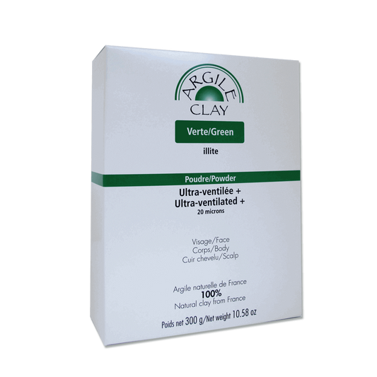 Homeocan Green Illite Clay Ultra-Ventilated Powder, 300g