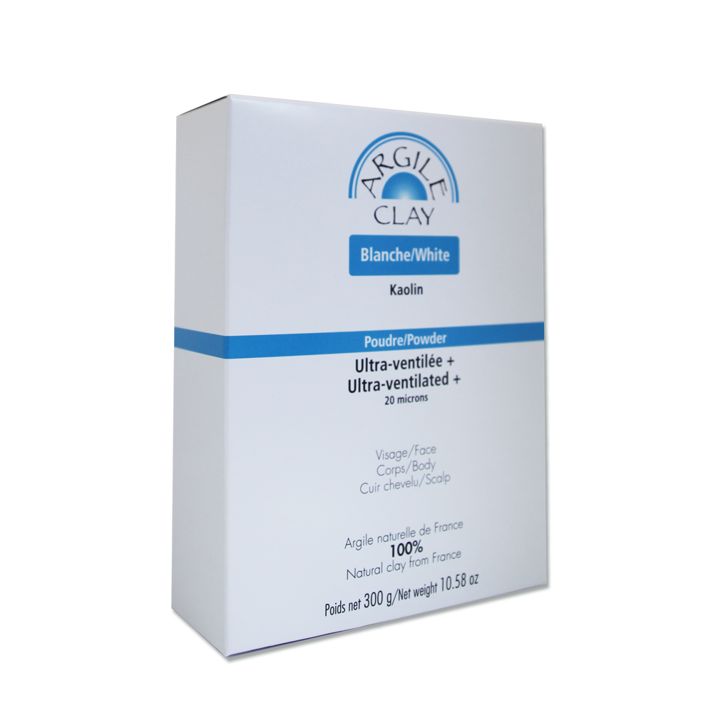 Homeocan White Kaolin Clay Ultra-Ventilated Powder, 300g