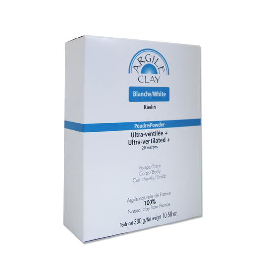 Homeocan White Kaolin Clay Ultra-Ventilated Powder, 300g