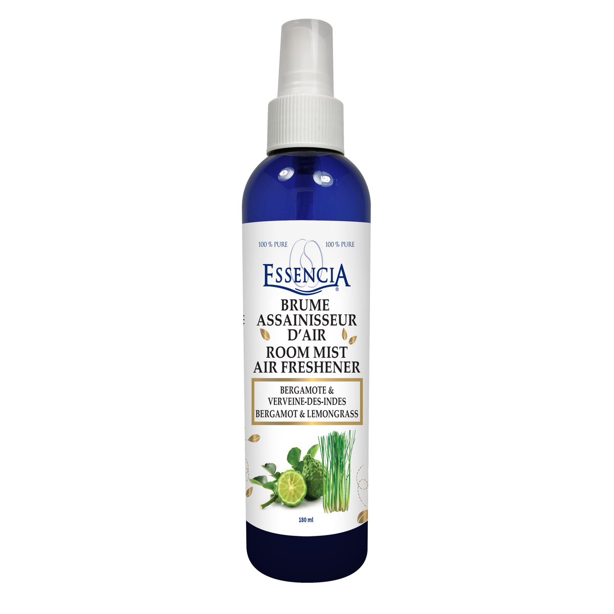 Essencia Bergamot & Lemongrass Mist 180ml