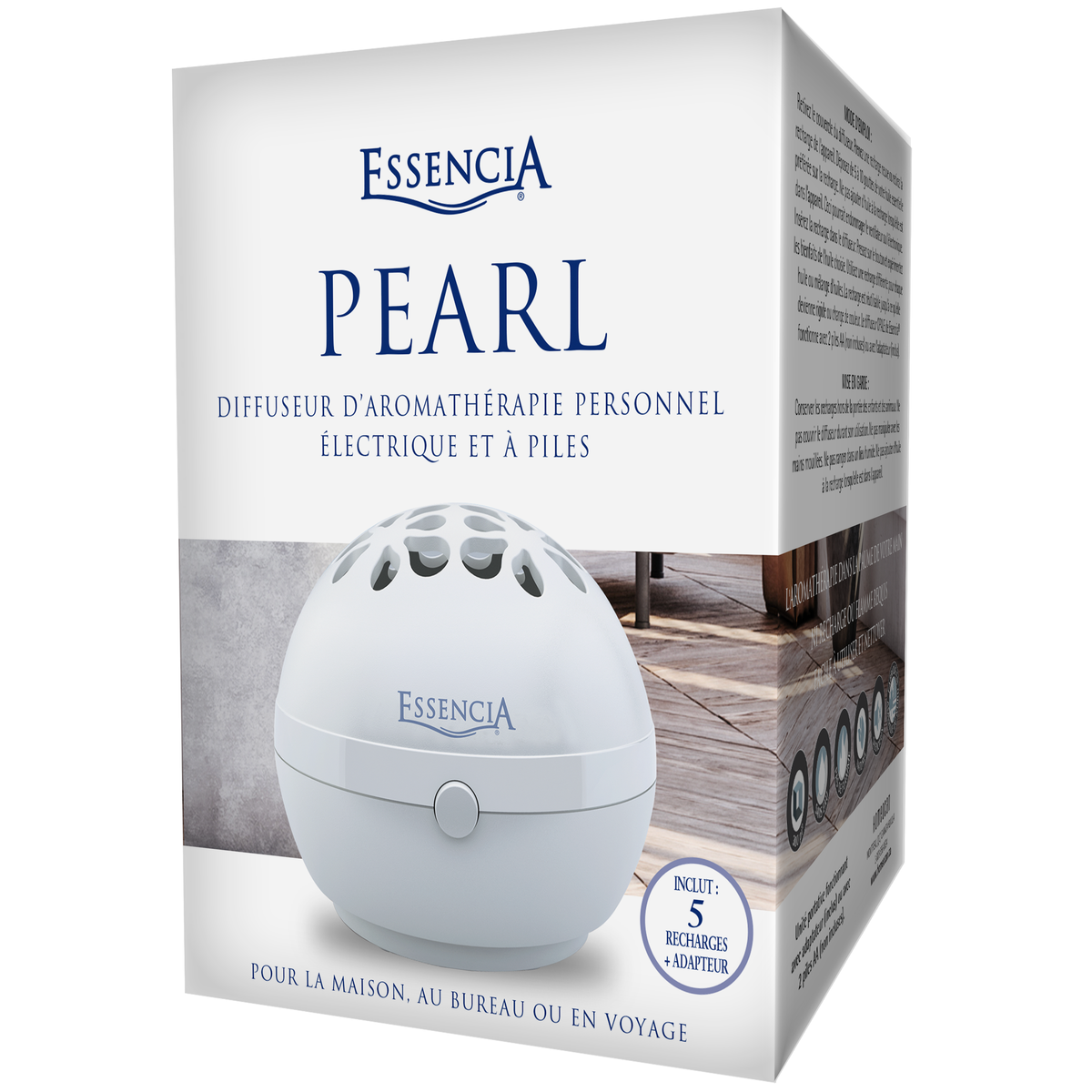 Essencia Pearl Diffuser White
