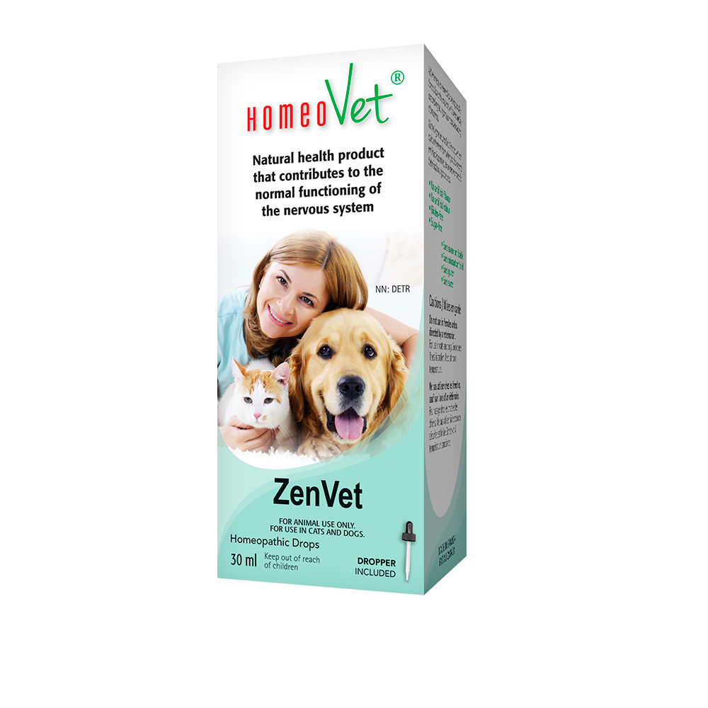 HomeoVet ZenVet Homeopathic Drops for Pets, 30ml