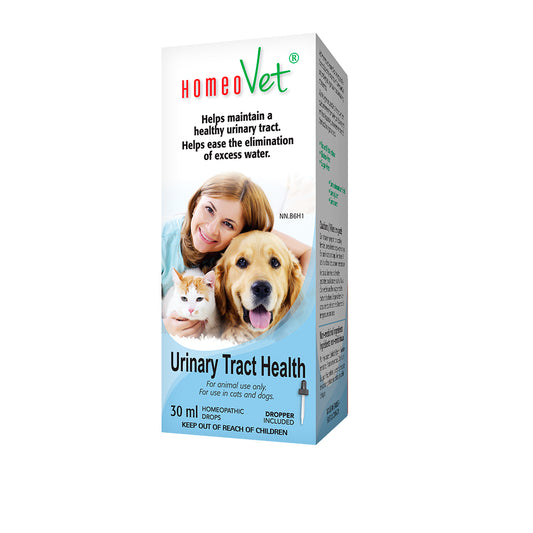 HomeoVet Urinary Tract Health Homeopathic Drops for Cats and Dogs, 30ml