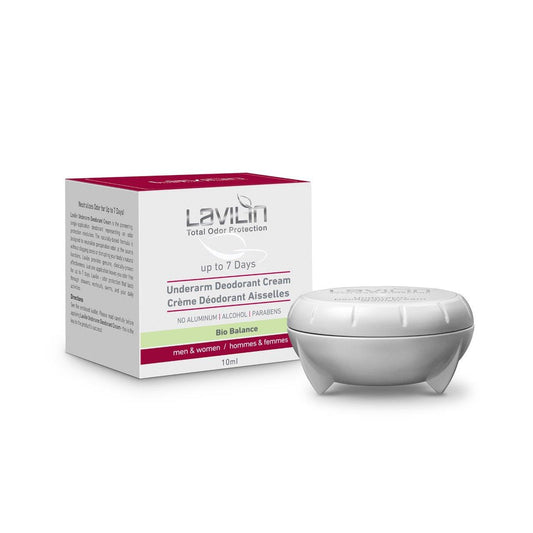 Lavilin 7 Days Deodorant Cream, Aluminum-Free Underarm Cream, Up to 7 Days Odour Protection, 10ml