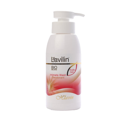 Lavilin Intimate Wash Deodorant, pH-Balanced Feminine Wash with Sage, Chamomile and Aloe, 300ml