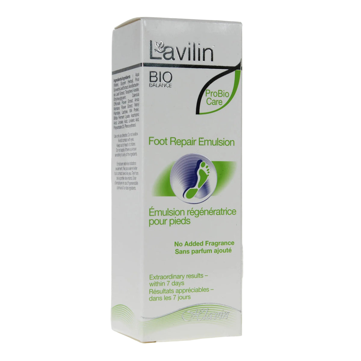 Lavilin Foot Repair Emulsion for Dry, Rough and Cracked Heels, Fragrance-Free, 80ml