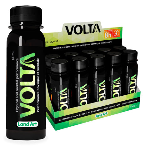 Land Art Volta Botanical Energy Shot, 65ml, Case of 10 - Case of 10