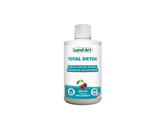 Land Art Total Detox Liquid, 500ml - 500ml