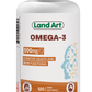 Land Art Omega-3 500mg, 120 Softgels - 120 Softgels