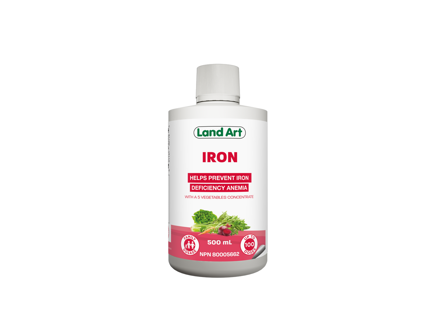 Land Art Iron Liquid, 500ml - 500ml