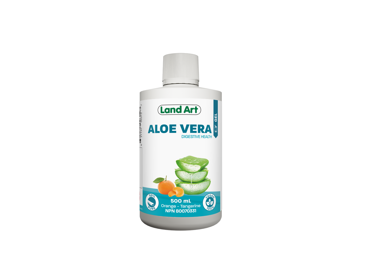 Land Art Aloe Vera Gel, 99% Pure, Multiple Flavours, 500-1500ml