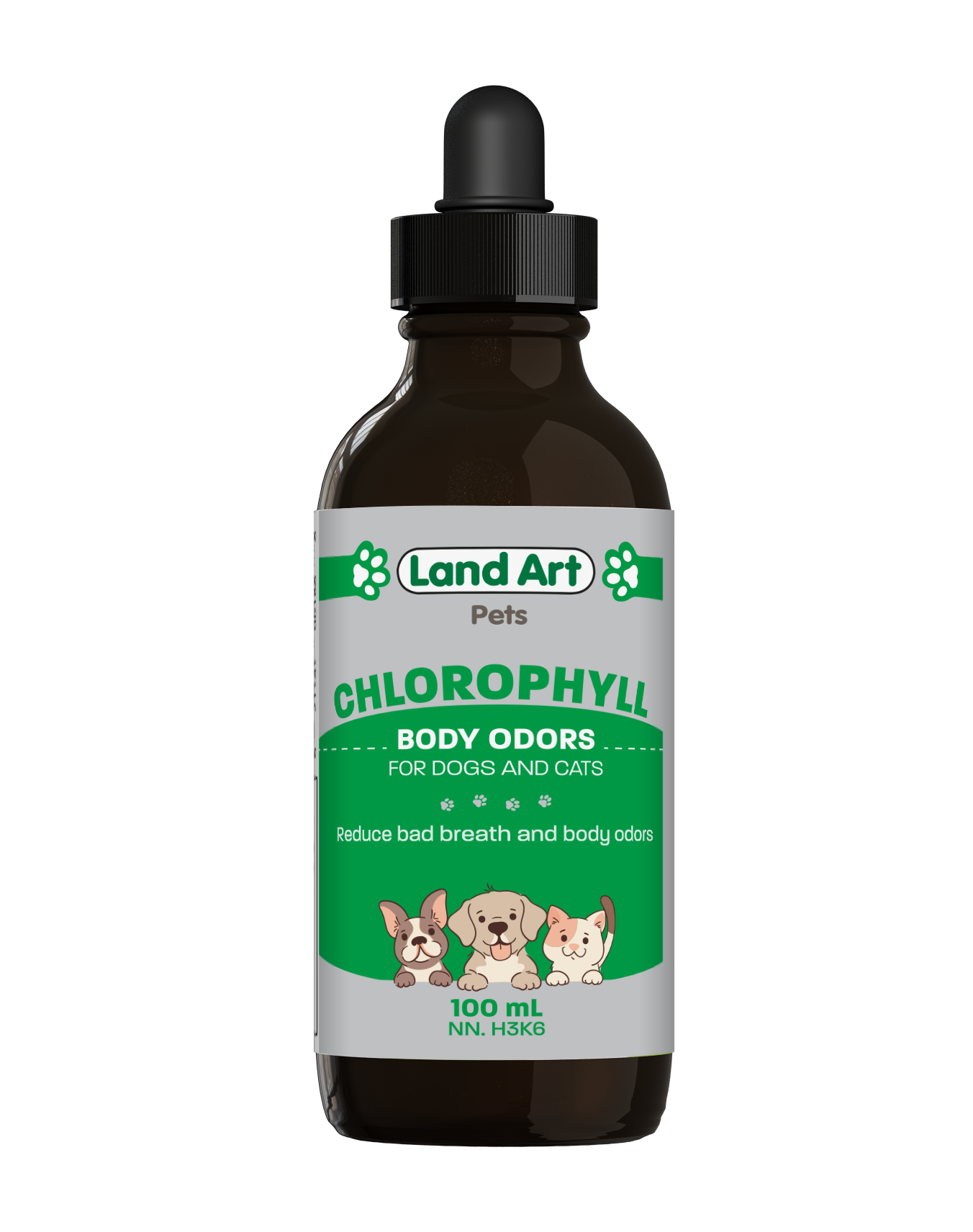 Land Art Chlorophyll For Pets, 100ml - 100ml