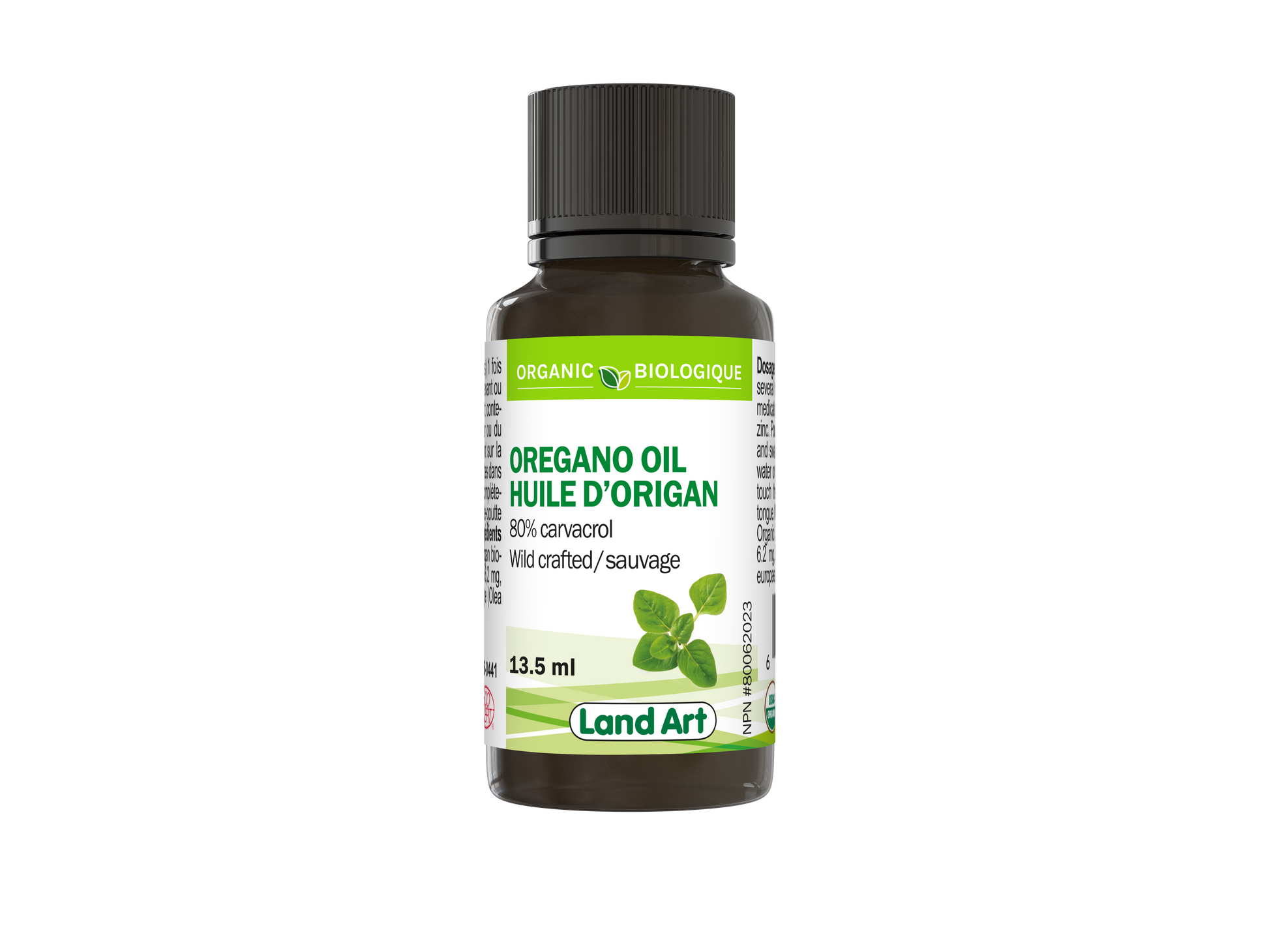 Land Art Organic Wild Oregano Oil, 13.5ml - 13.5ml