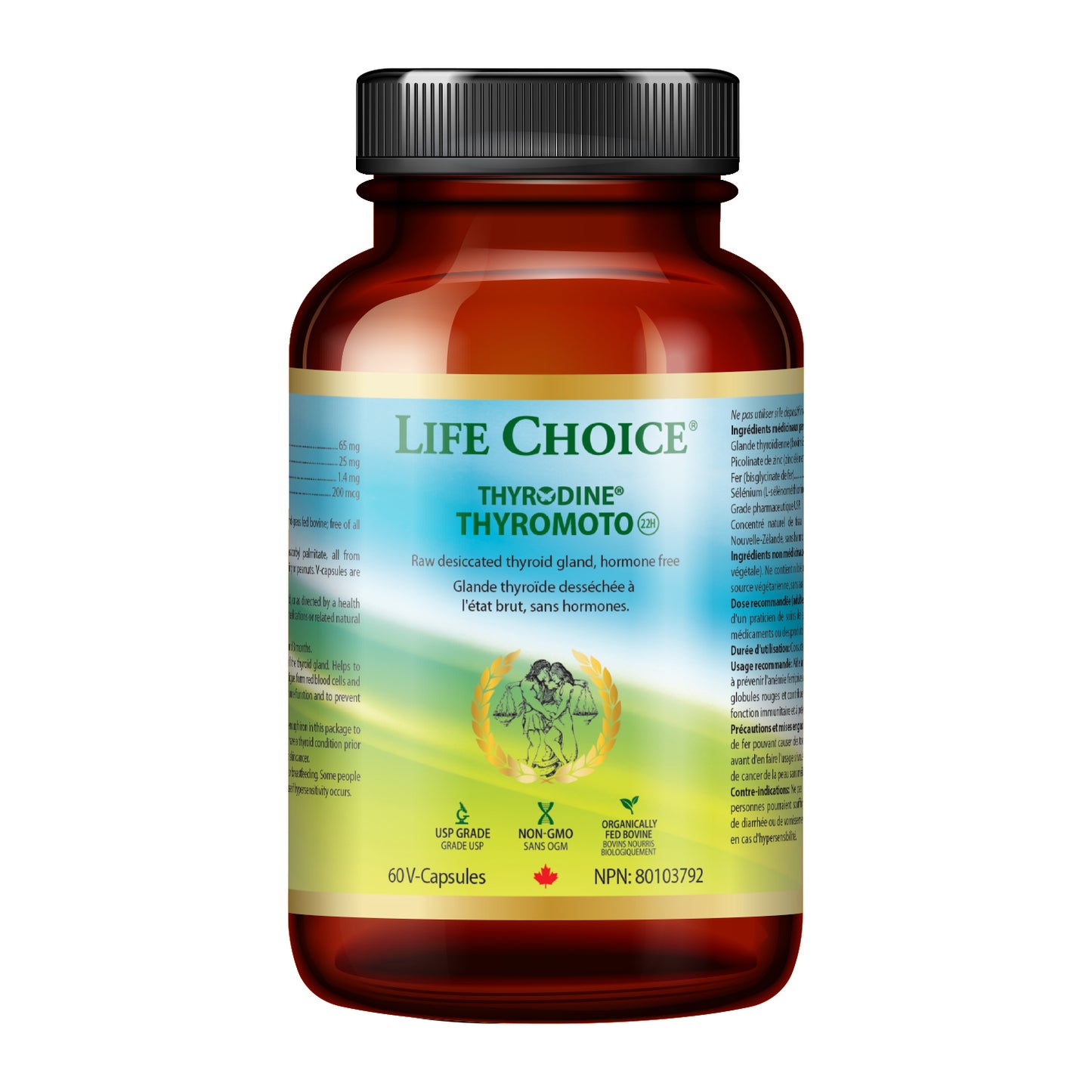 60 Vegetable Capsules | Life Choice Thyrodine Thyromoto 60 Vegetable Capsules