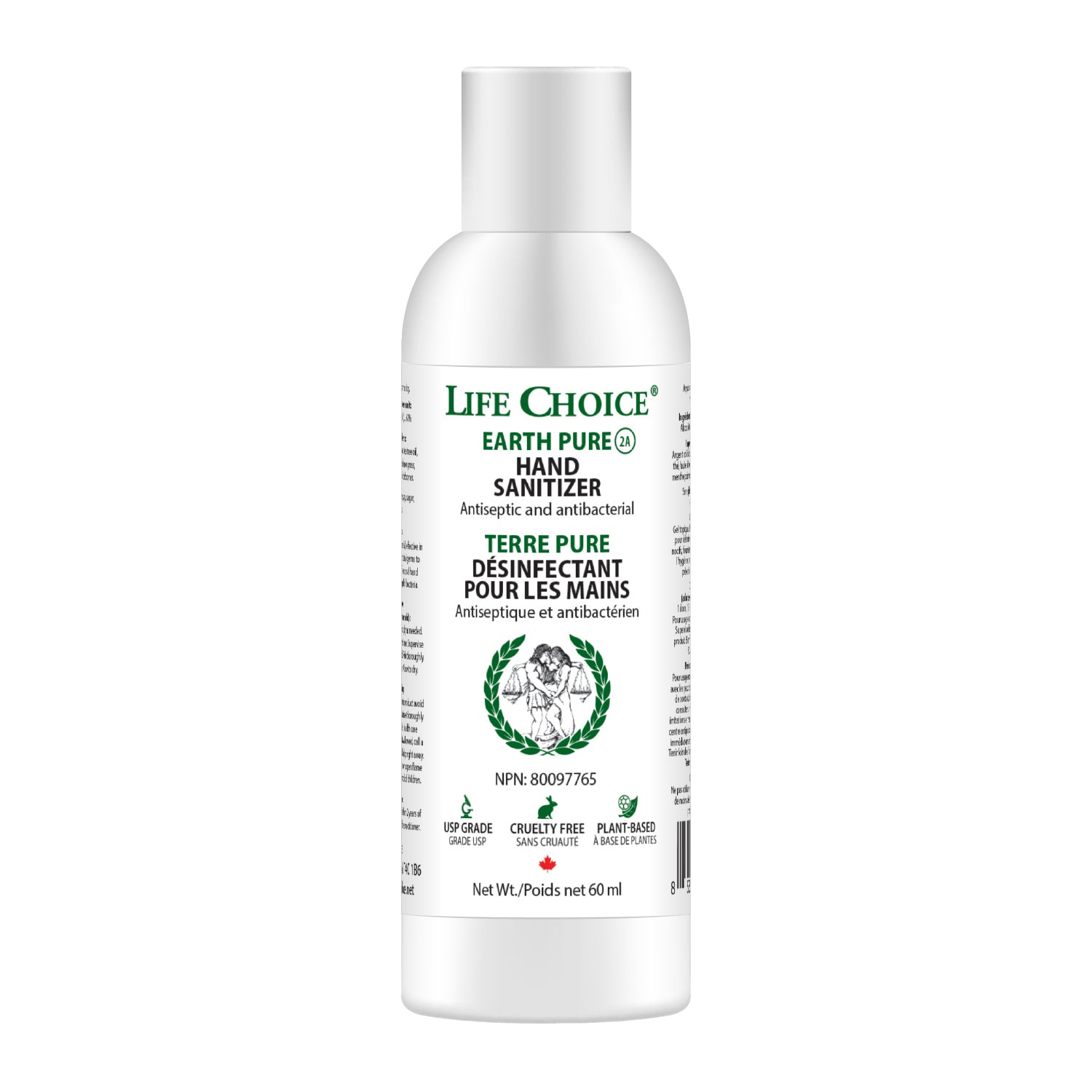 60ml | Life Choice Earth Pure Hand Sanitizer 60ml