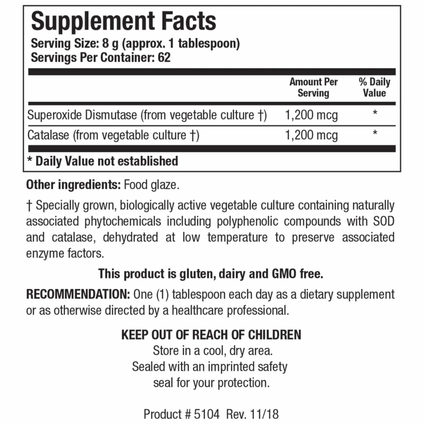 500g Unflavoured | Biotics Research Dismuzyme Plus Granules