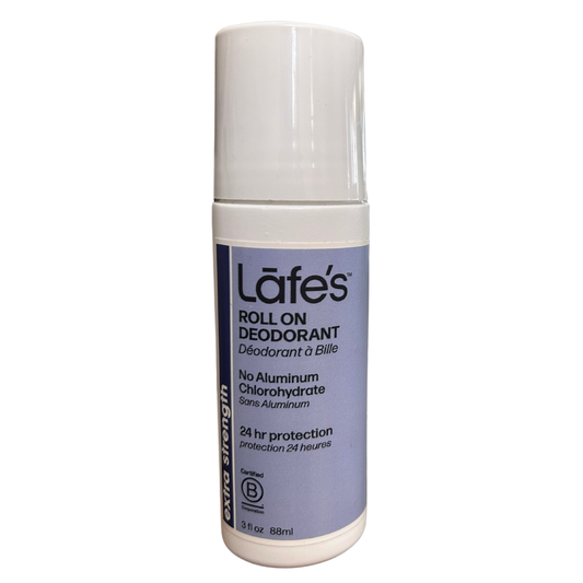Lafe's Extra Strength Roll-On Deodorant with Tea Tree and Clove, 88ml