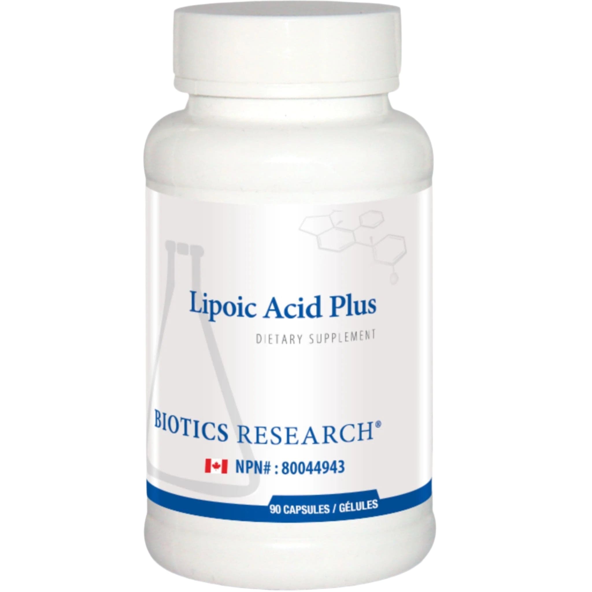 Biotics Research Lipoic Acid Plus, Alpha-Lipoic Acid 100mg, 90 Caps