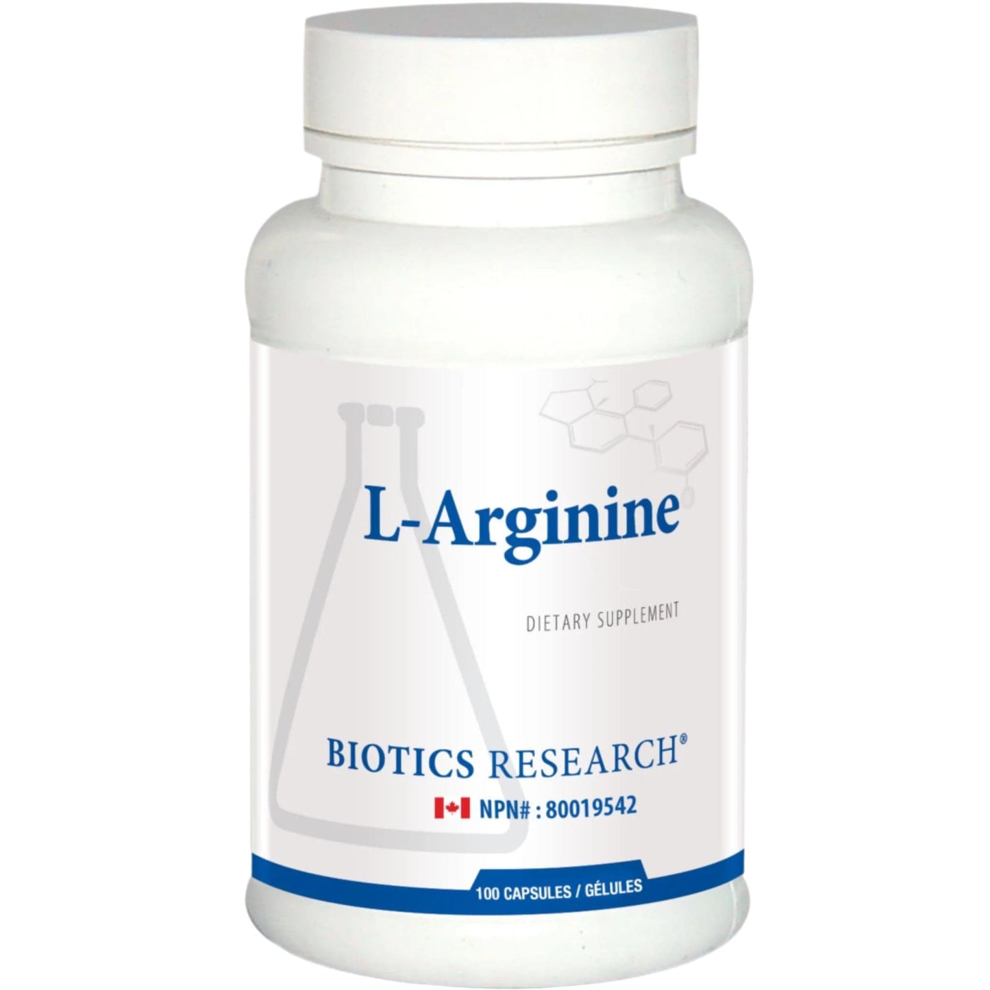 100 Capsules | Biotics Research L-Arginine