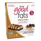 Love Good Fats Snack Bars, Keto-Friendly Bars with Good Fats and 1-3g Sugar, Case of 12 or 4-Pack