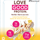 Love Good Fats Chewy Nutty Bars, Lemon Coconut, Low Sugar Chewy Bars, Case of 12 or 4-Pack