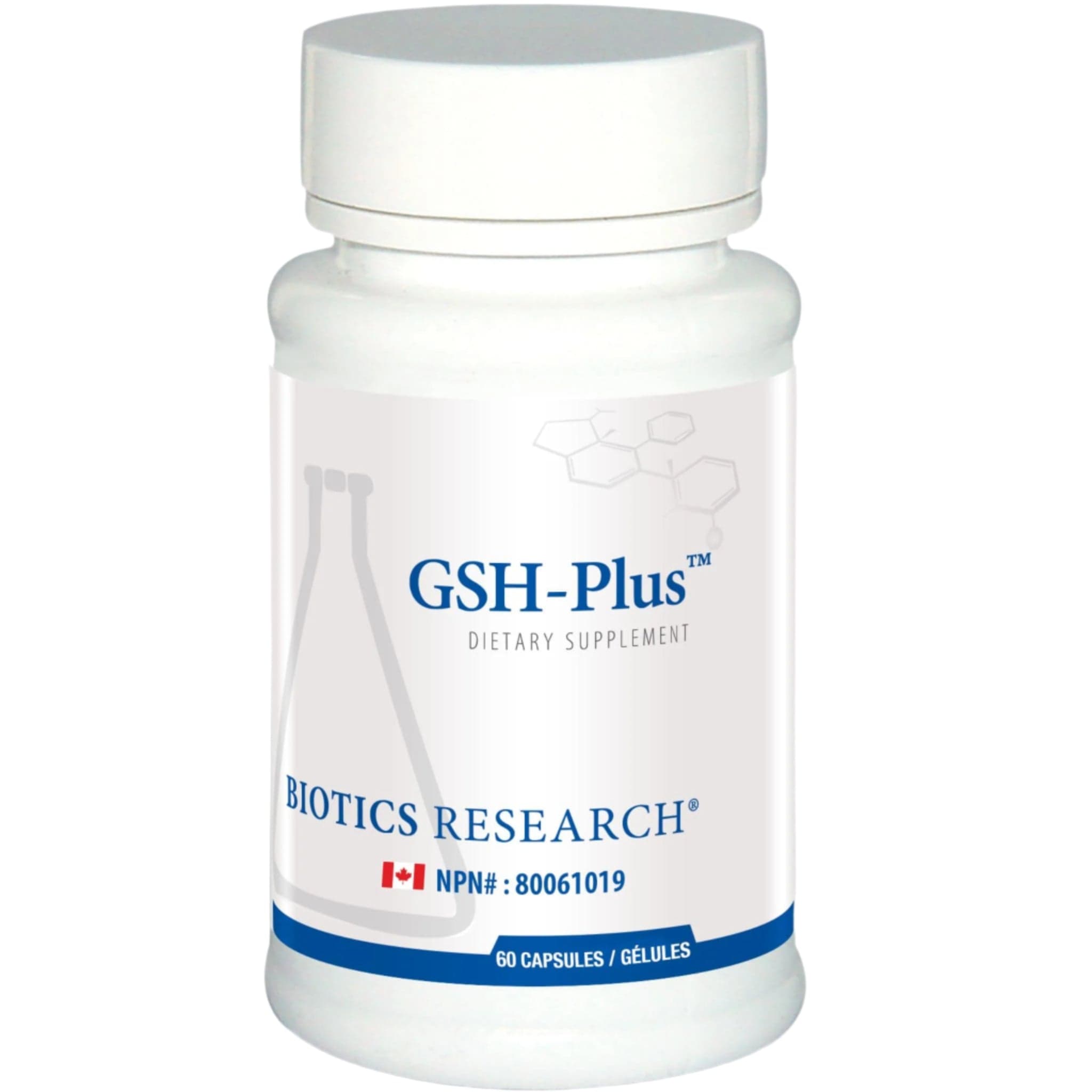 Biotics Research GSH-Plus, L-Glutathione 150mg, 60 Capsules