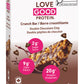 Double Chocolate 4-Pack | Love Good Fats Protein Crunch Bars Double Chocolate