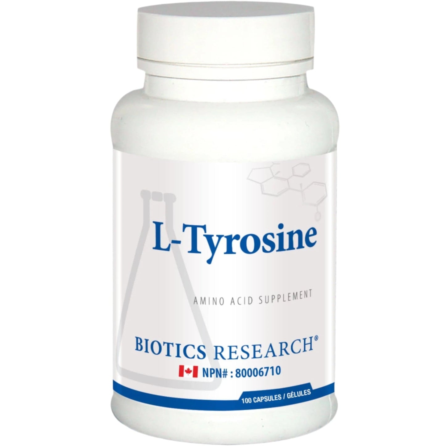 100 Capsules | Biotics Research L-Tyrosine