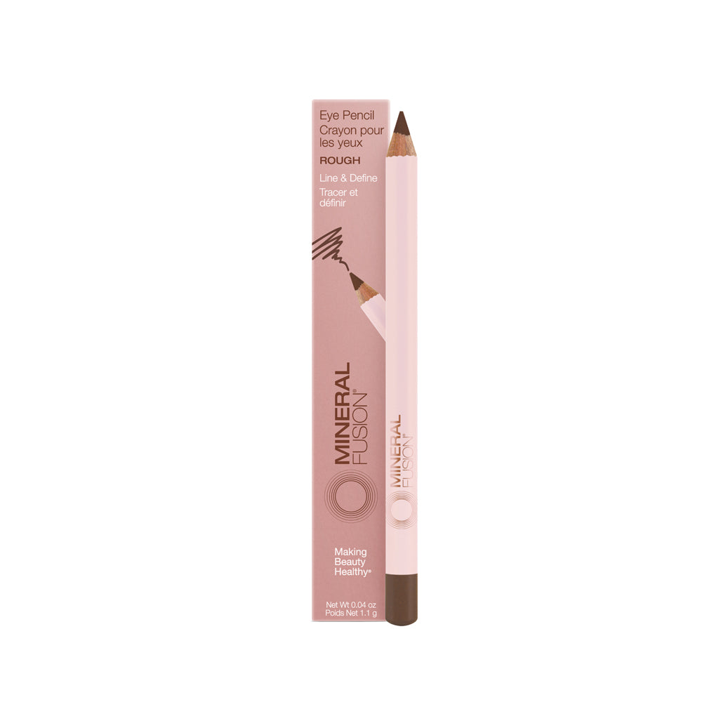 Mineral Fusion Eye Pencil with Jojoba, Mango and Meadowfoam, 5 Shades, 1.1g - Rough