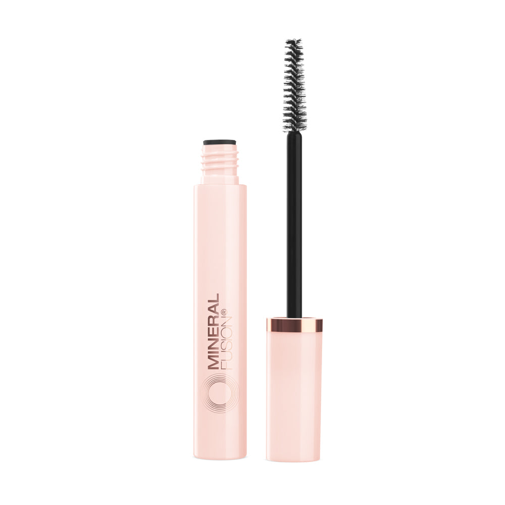 Mineral Fusion So High Extreme Length Mascara, Black, with Argan Oil and Peptide, 9ml