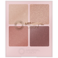 Mineral Fusion Eye Shadow Palette, 4 Talc-Free Shimmer and Satin Shades with White Tea and Aloe, 8 Palettes, 7.2g - Romantic Getaway