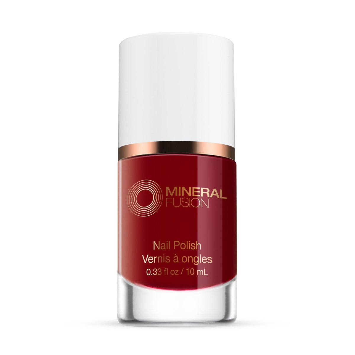 Mineral Fusion Nail Polish, Long-Wearing Glossy Colour, 34 Shades, 10ml - Head Over Heels