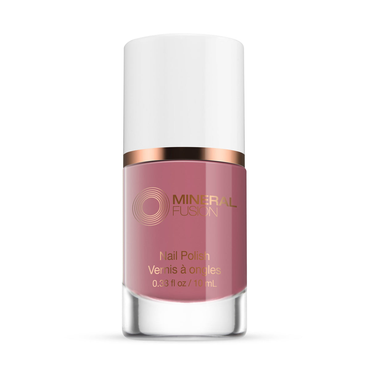 Mineral Fusion Nail Polish, Long-Wearing Glossy Colour, 34 Shades, 10ml - Flirtini