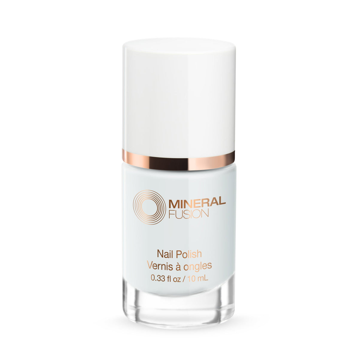 Mineral Fusion Nail Polish, Long-Wearing Glossy Colour, 34 Shades, 10ml - Ice Breaker