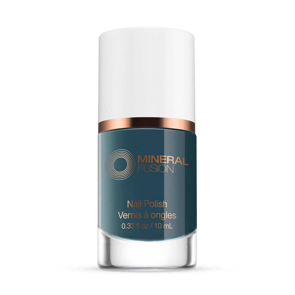 Mineral Fusion Nail Polish, Long-Wearing Glossy Colour, 34 Shades, 10ml - Perfect Storm